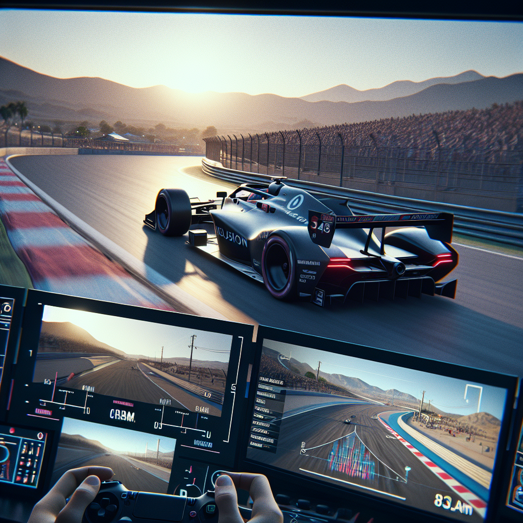 El mejor ángulo de cámara para una experiencia inmersiva en simracing