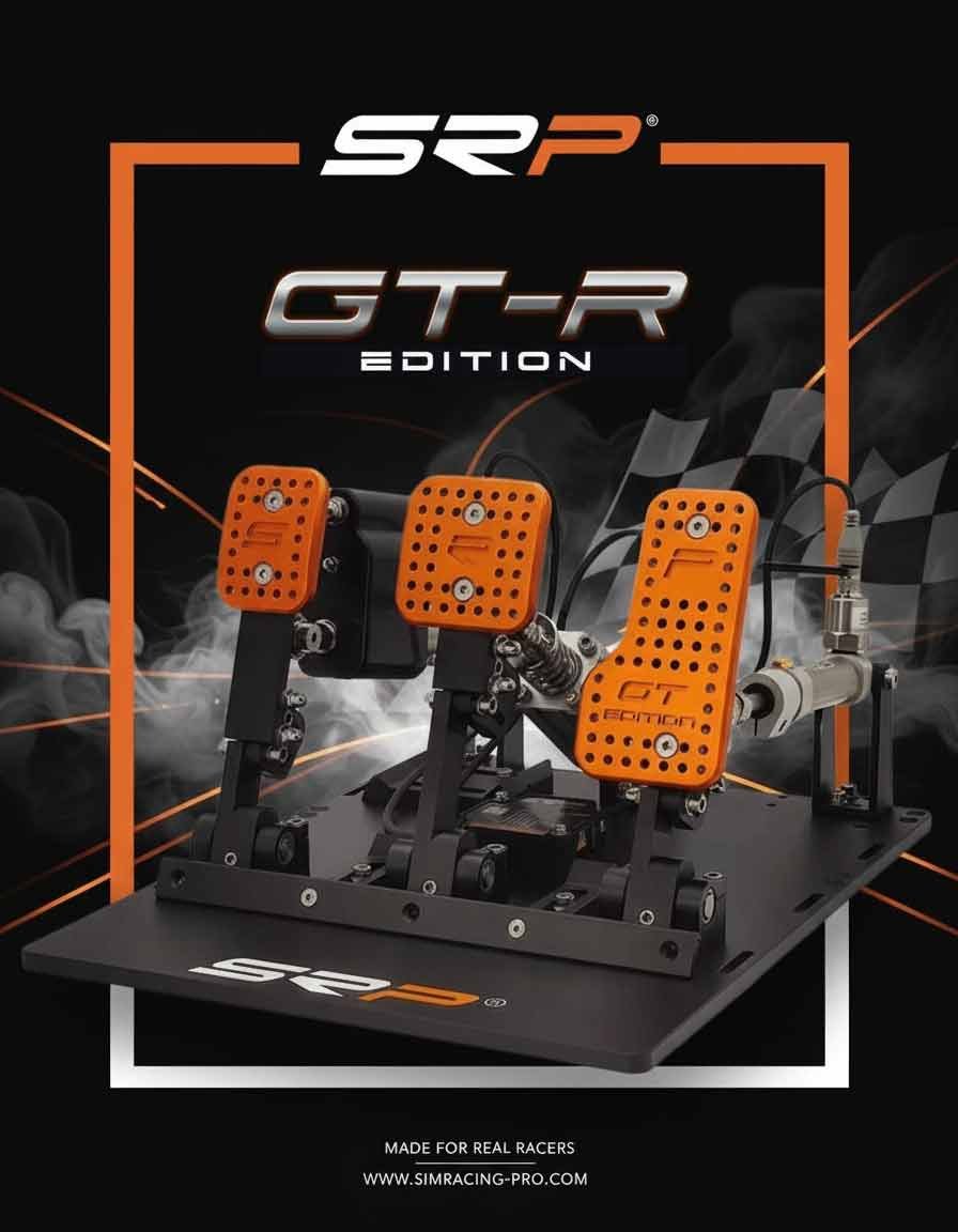 Pedales neumáticos SRP GT-R