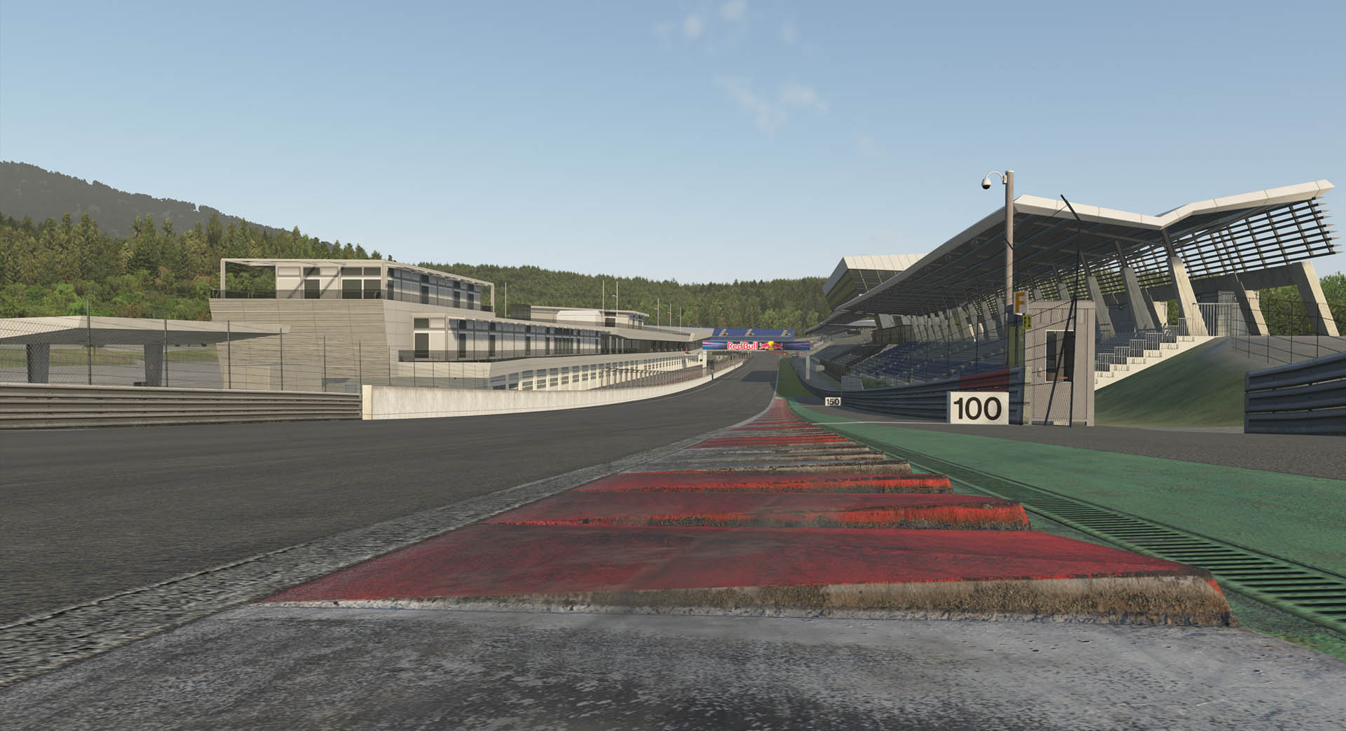 Pianos 3D en Red Bull Ring iRacing
