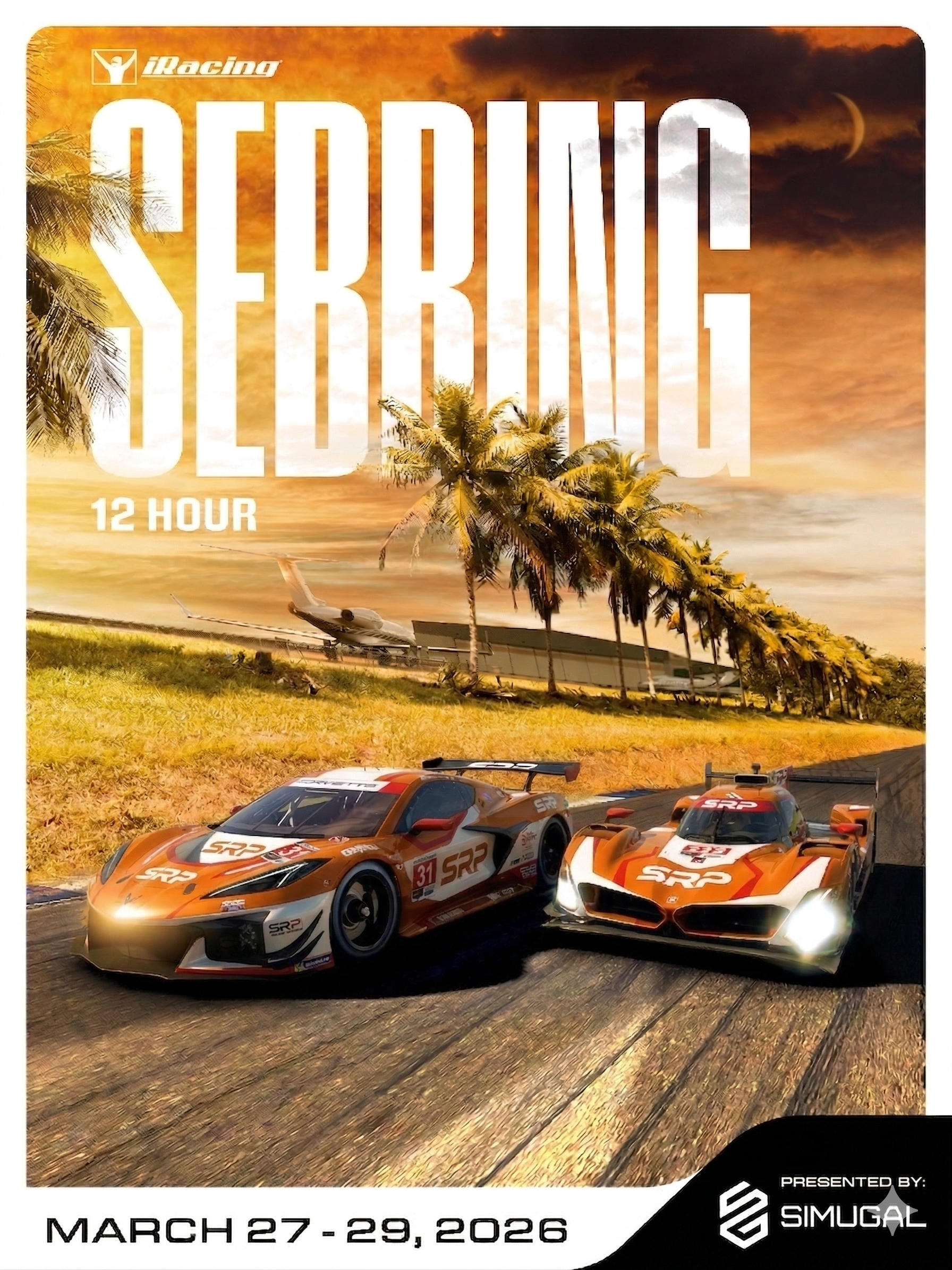 BOP Final 12 Horas Sebring iRacing