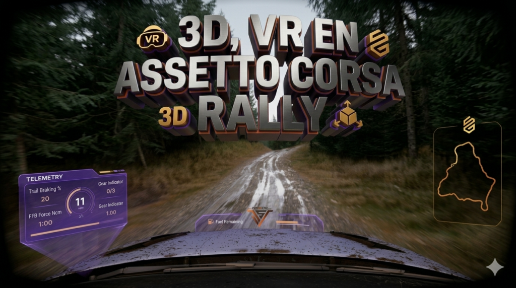 VR en Assetto corsa Rally