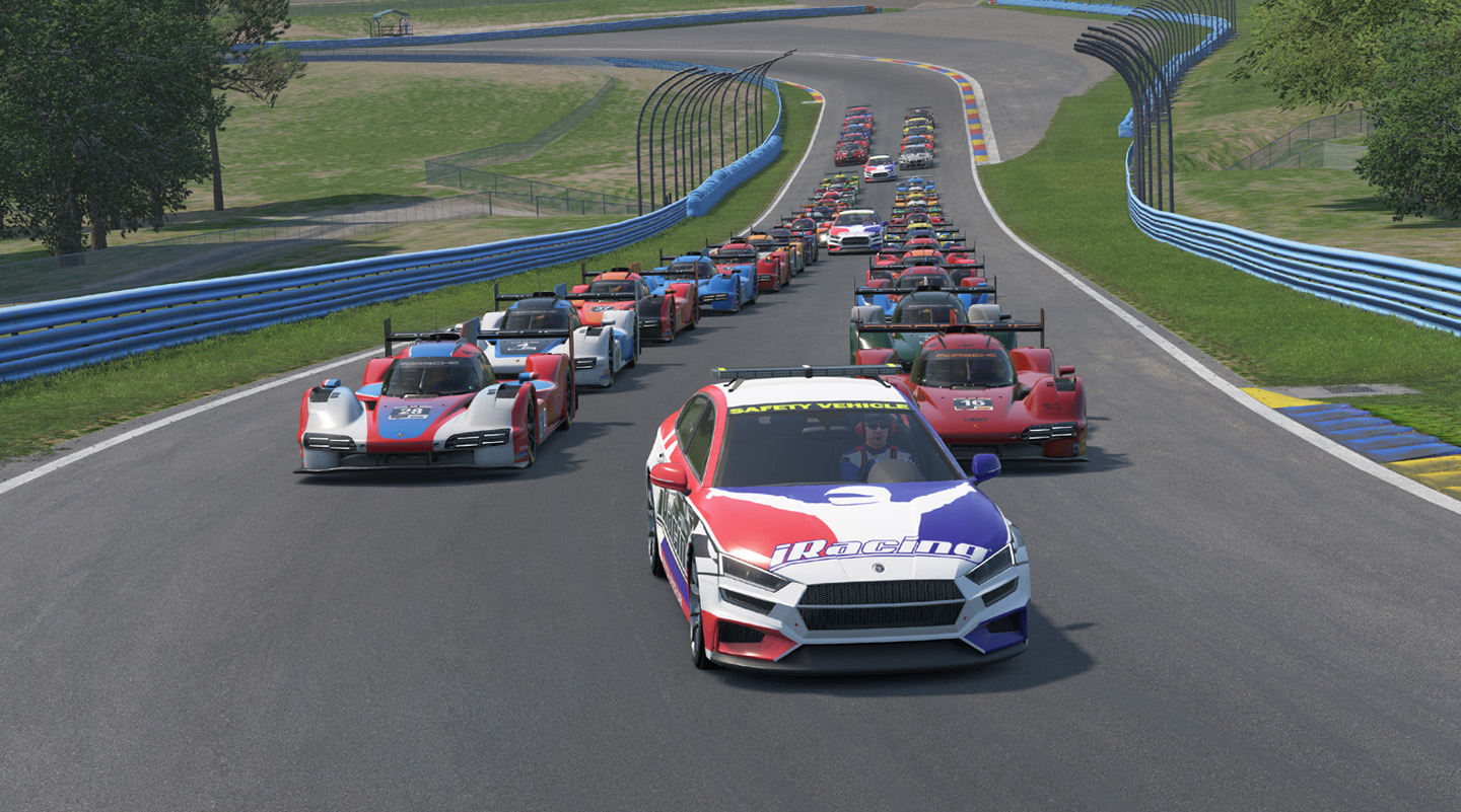 Multi-class starts iRacing