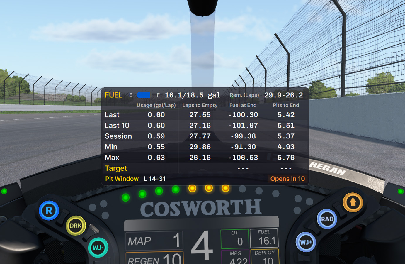 Fuel Calculator iRacing