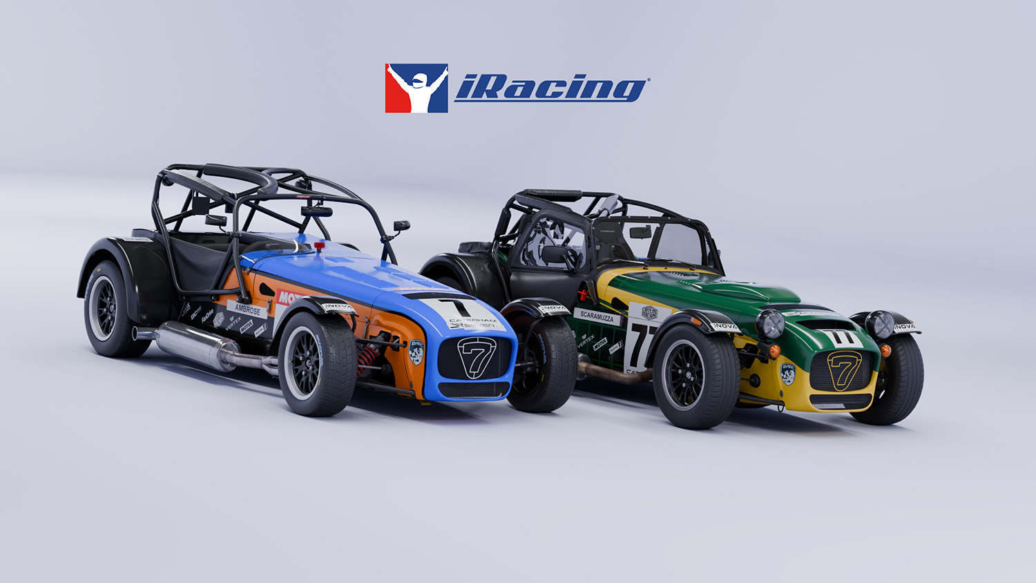 Caterham Academy y Caterham 420R en iRacing
