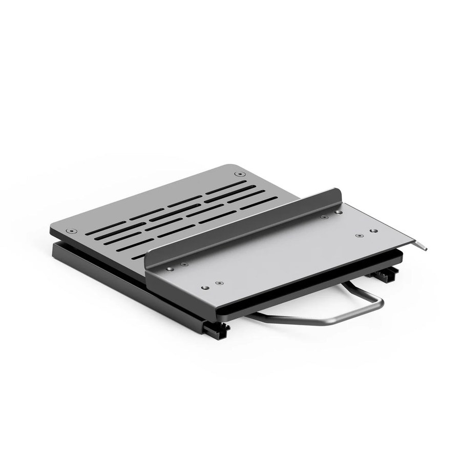 Plataforma corredera de pedales Sim-Lab con placa de aluminio