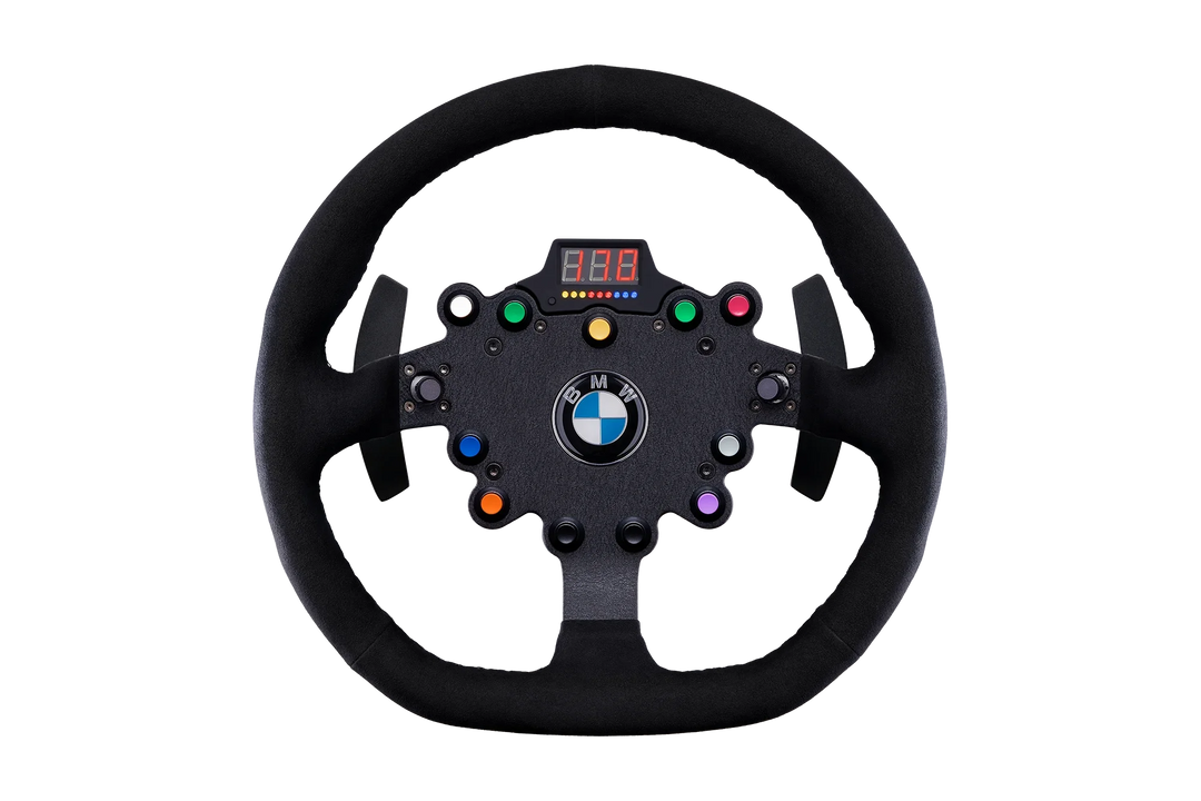 Fanatec ClubSport BMW M3 GT2 V2 QR2, volante redondo de 320 mm