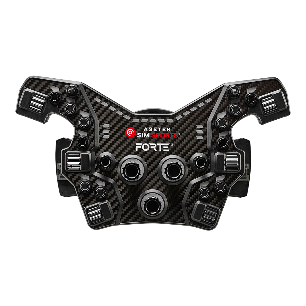 Volante Asetek Forte Formula V2 con LEDs aRGB
