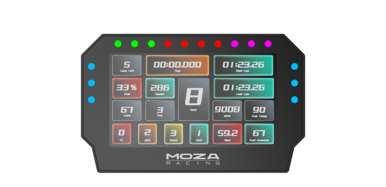 Dashboard CM2 MOZA: análisis y precio