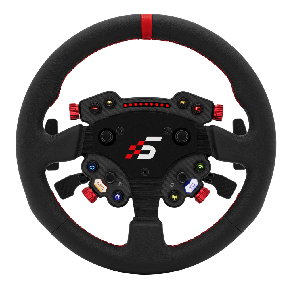 Simagic GT Pro Hub con botonera RGB y aro para sim racing