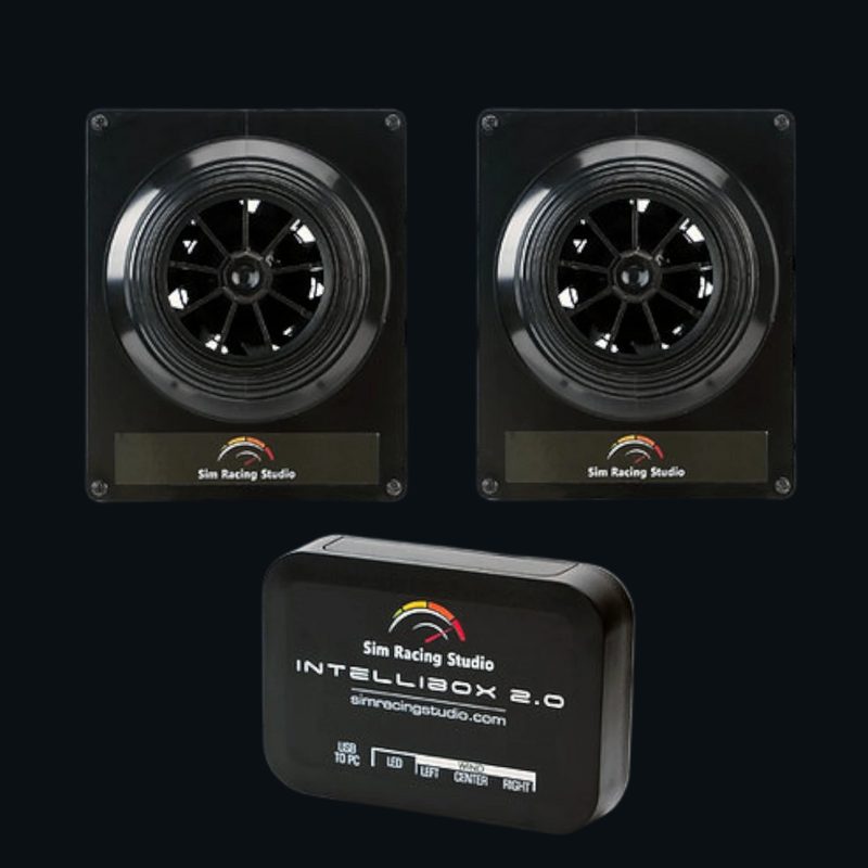 Kit de viento SRS Hurricane con dos ventiladores e IntelliBox