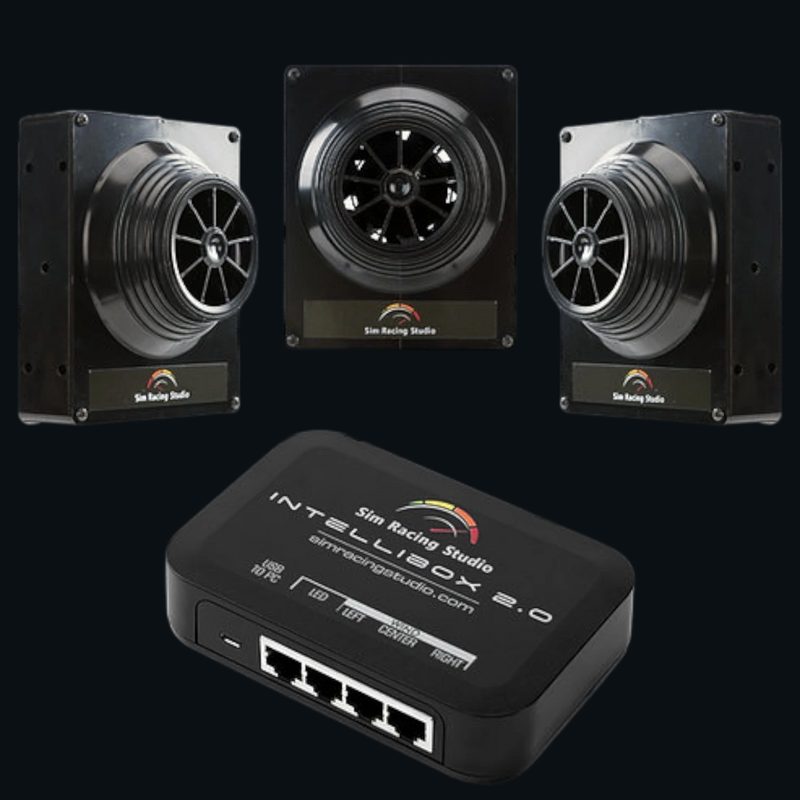 SRS Hurricane PRO con tres ventiladores e IntelliBox 2.0
