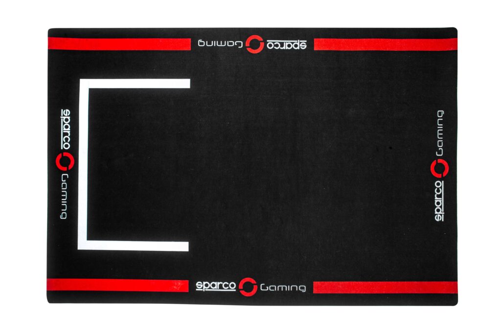 Alfombrilla de cockpit Sparco Gaming – 180 × 120 cm