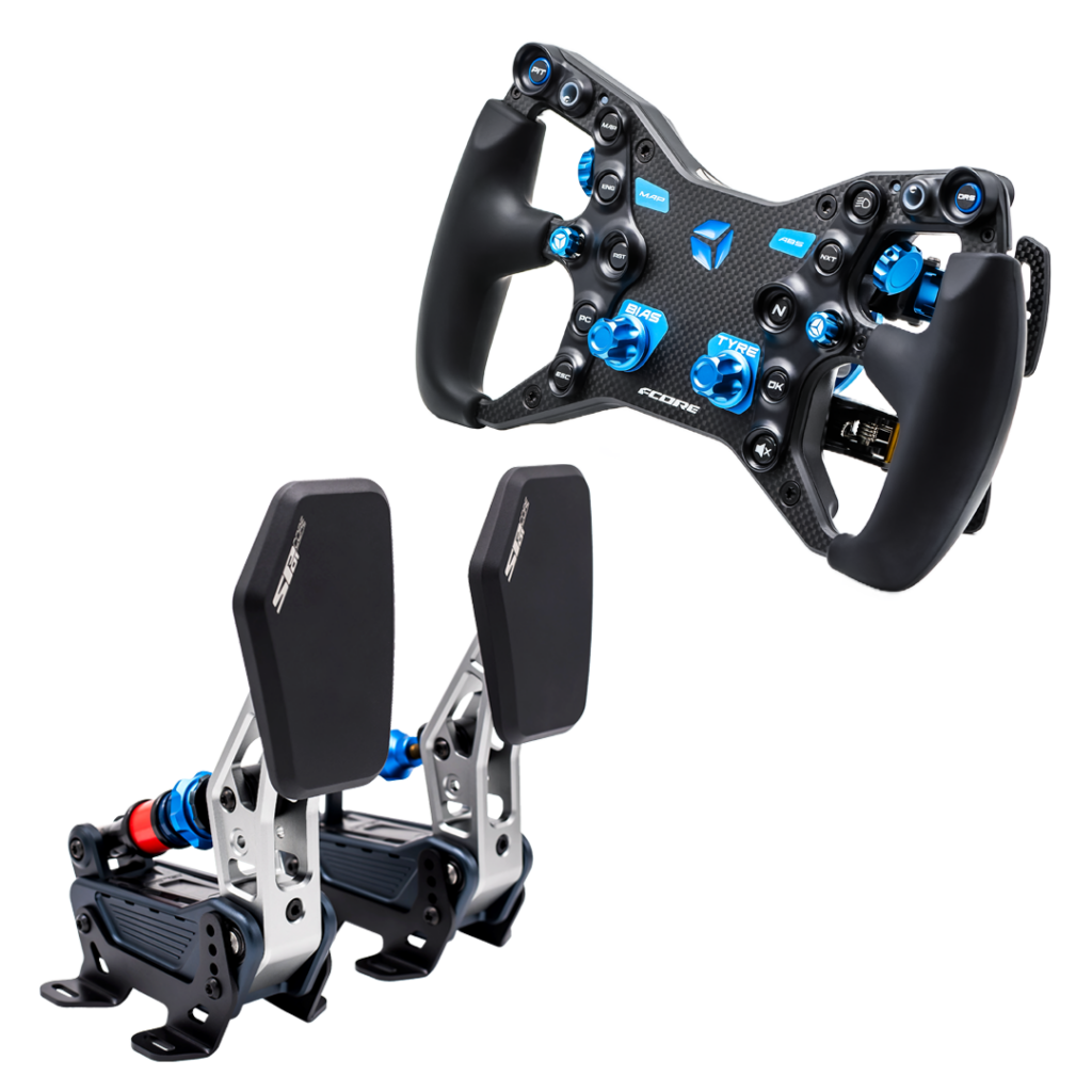 Cube Controls CORE EVO Bundle – F-CORE EVO + Pedales SP01 Core