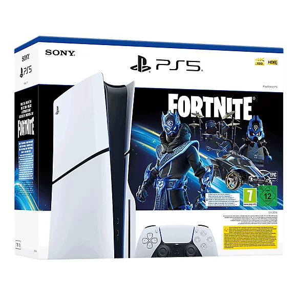Consola PlayStation 5 – Pack Fortnite Cobalt Star (modelo slim)