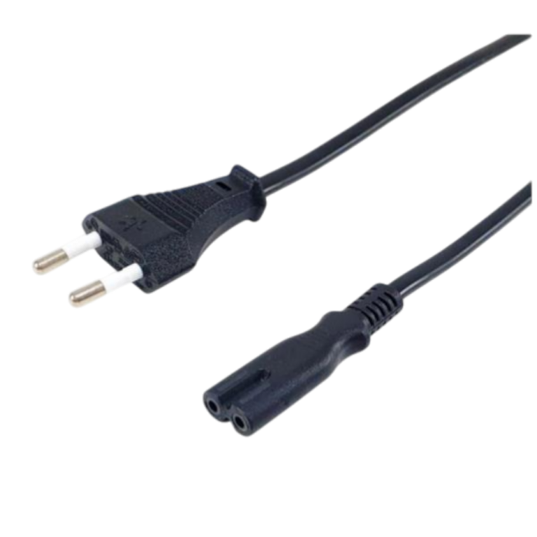 Equip Cable de Alimentación C7 a Euro 2 Pines 1,8 m