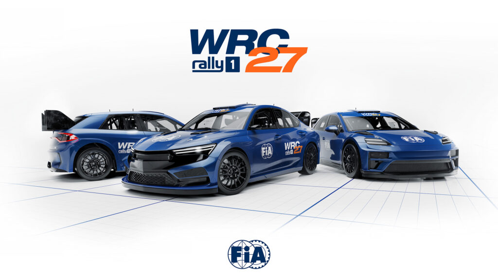 Concepto WRC27 presentado por la FIA; no es el coche definitivo de Toyota
