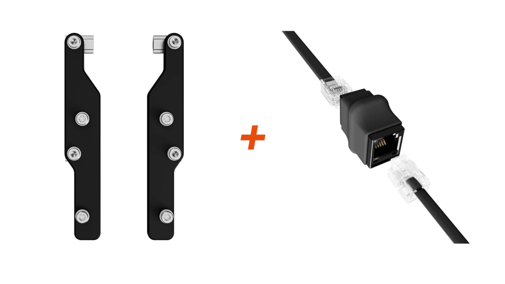Conector ActivePedal Simucube + Soporte Heusinkveld Sprint