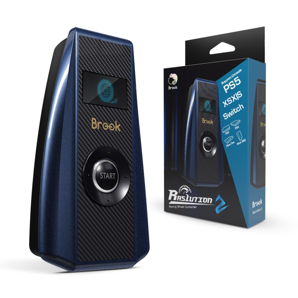 Brook Ras1ution 2 PS5 y Switch 2 – Convertidor de Volante