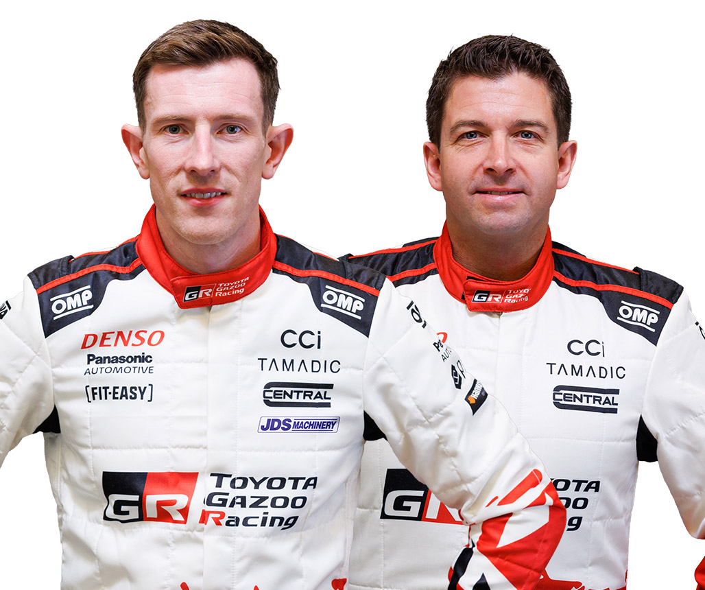 Elfyn Evans y Scott Martin. Foto: Toyota Gazoo Racing.