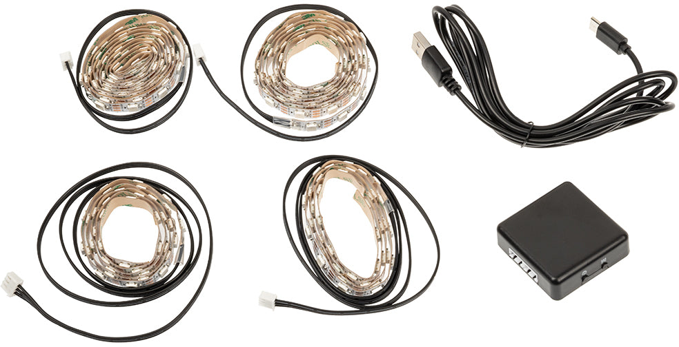 Nitro Concepts Kit LED para E-Racer – Iluminación RGB