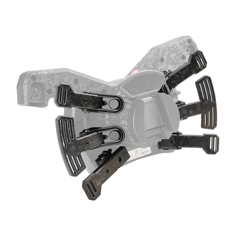 Asetek Kit de Levas de Carbono – Paddles Completo