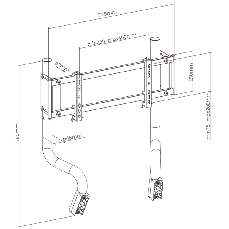 OPLITE Monitor Stand GTR S3/S8 – Soporte de Monitor
