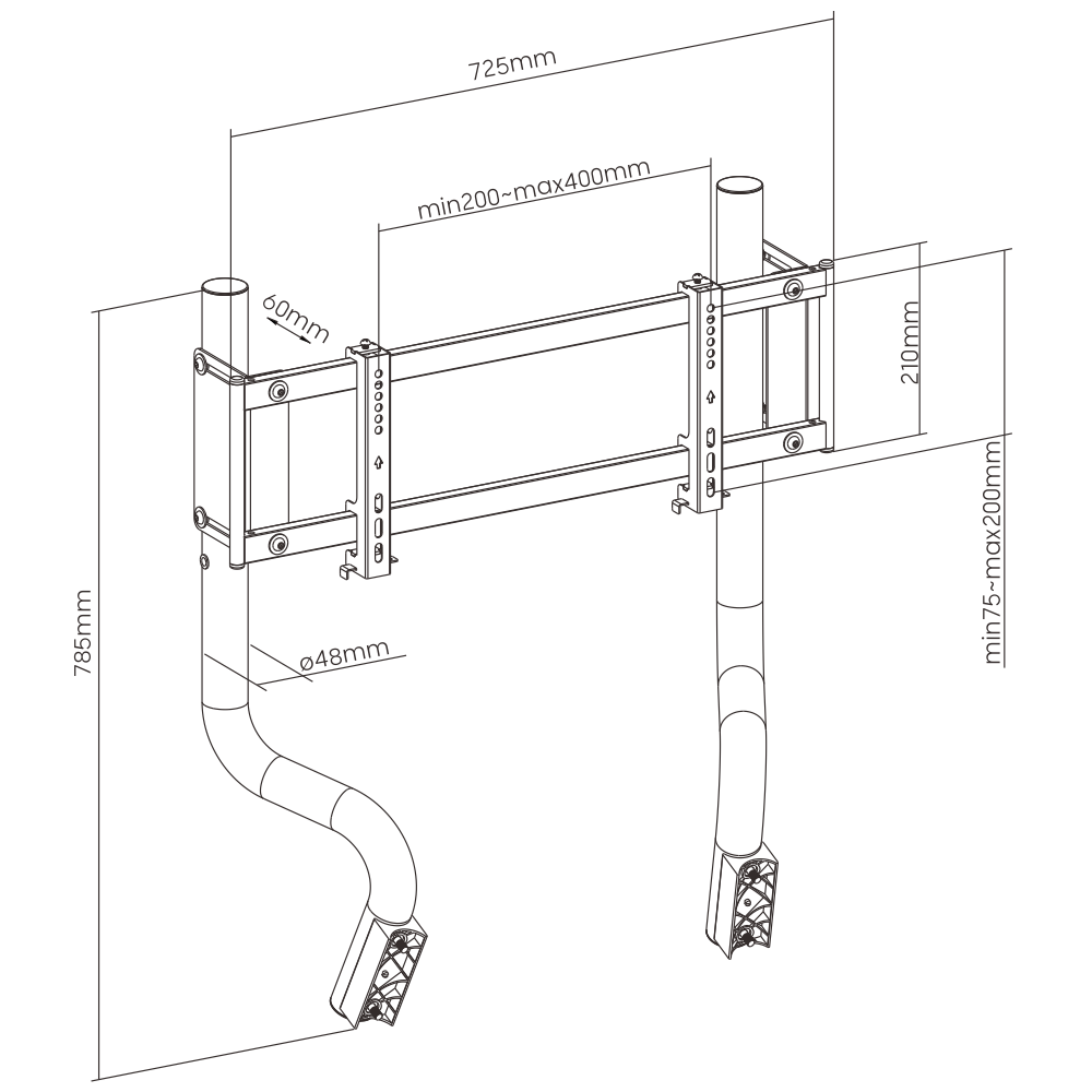 OPLITE Monitor Stand GTR S3/S8 – Soporte de Monitor