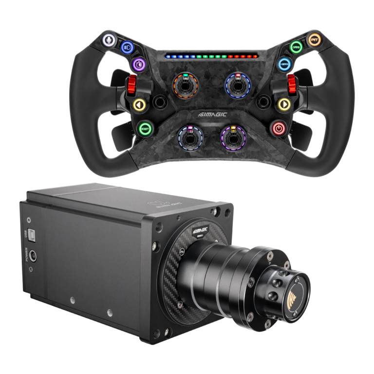 Pack Simagic Alpha – DD 15 Nm, Volante y Pedales