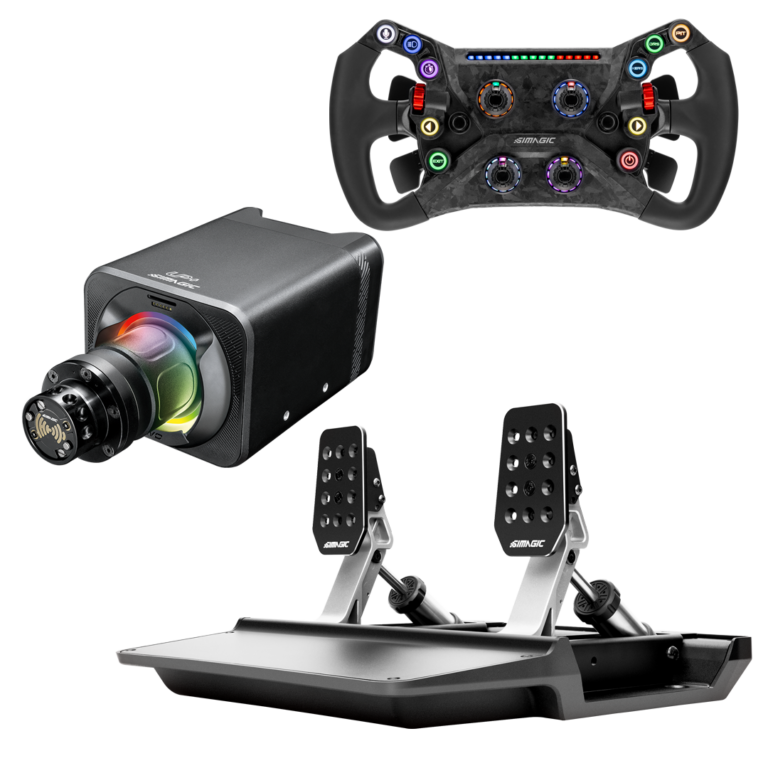 Pack SIMAGIC Alpha EVO Sport – Direct Drive 9 Nm, Volante y Pedales