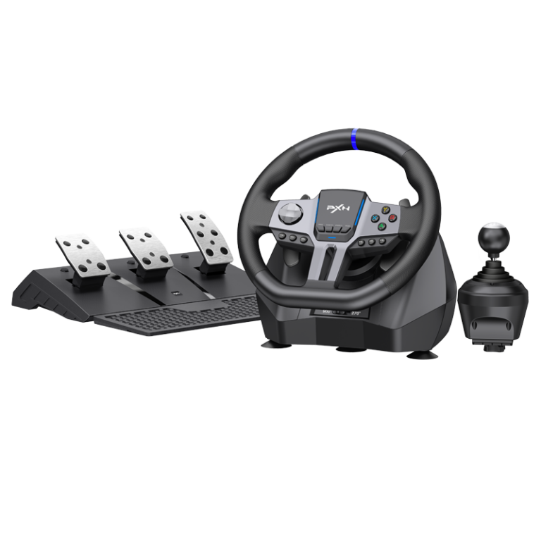 PXN V9 GEN2 270°/900° – Volante con Pedales y Shifter