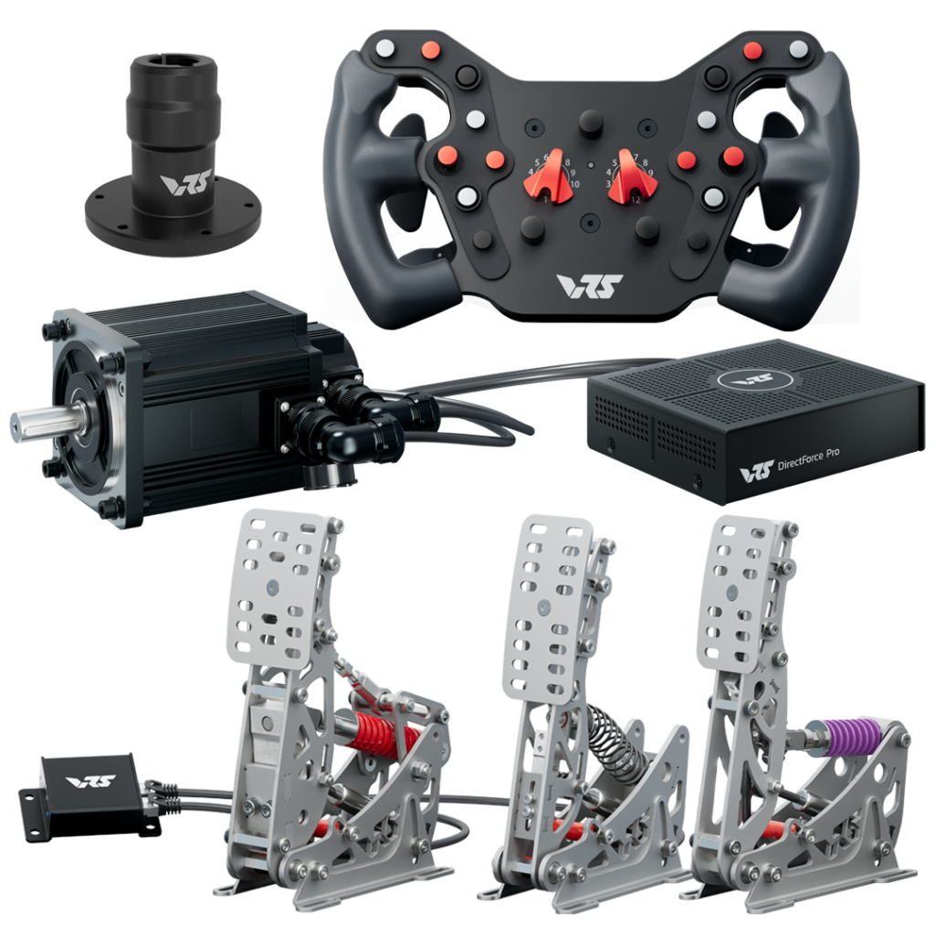 Pack VRS uDFP20 20 Nm – Base, Volante y Pedales