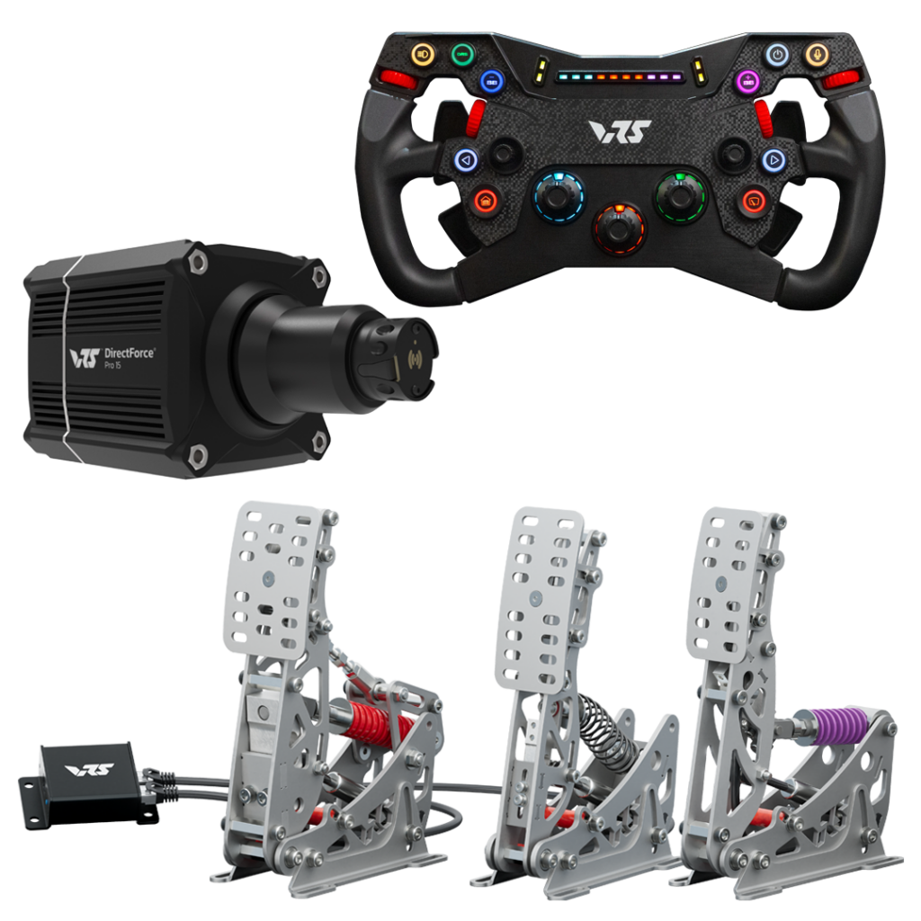 Pack VRS DFP15 15 Nm – Base, Volante y Pedales