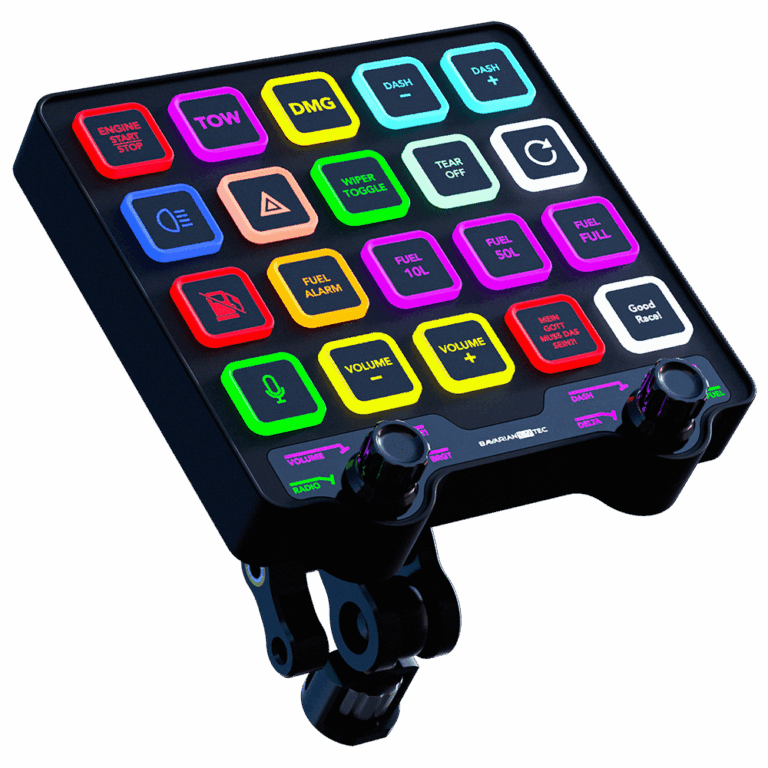 BavarianSimTec Control Center – Botonera Sim Racing