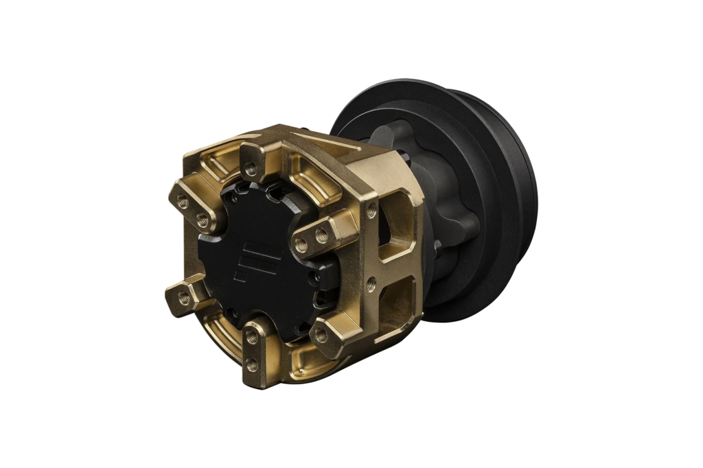 Podium Hub Fanatec + QR2 Lado Volante