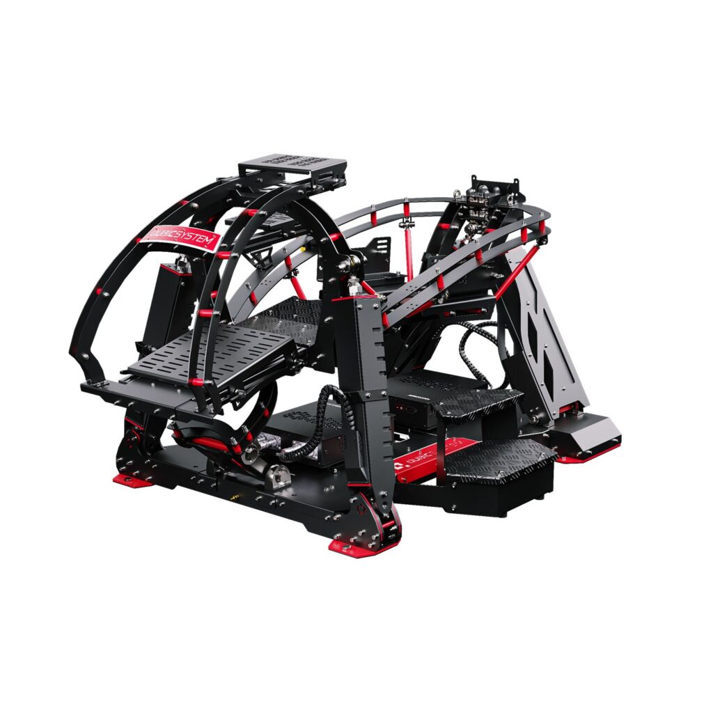 Qubic System QS-V20 – Cockpit Motion 4DOF con Traction Loss