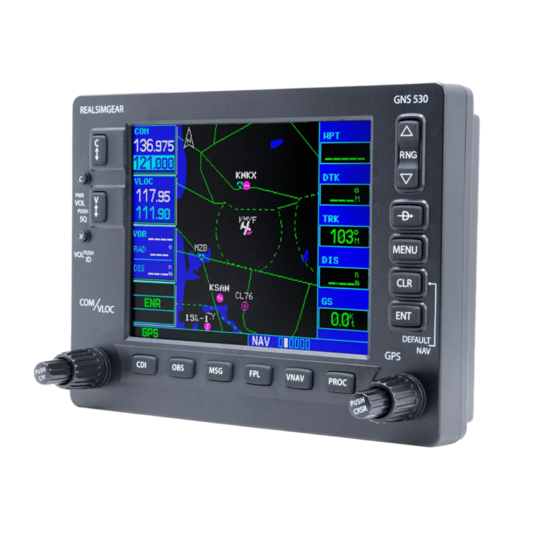 RealSimGear GNS530 – Navegador GPS para Simulador