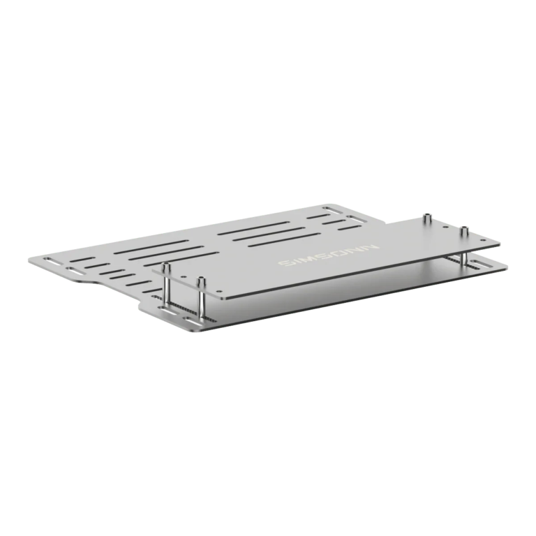 SIMSONN Plus X – Placa base y reposatalón ajustable
