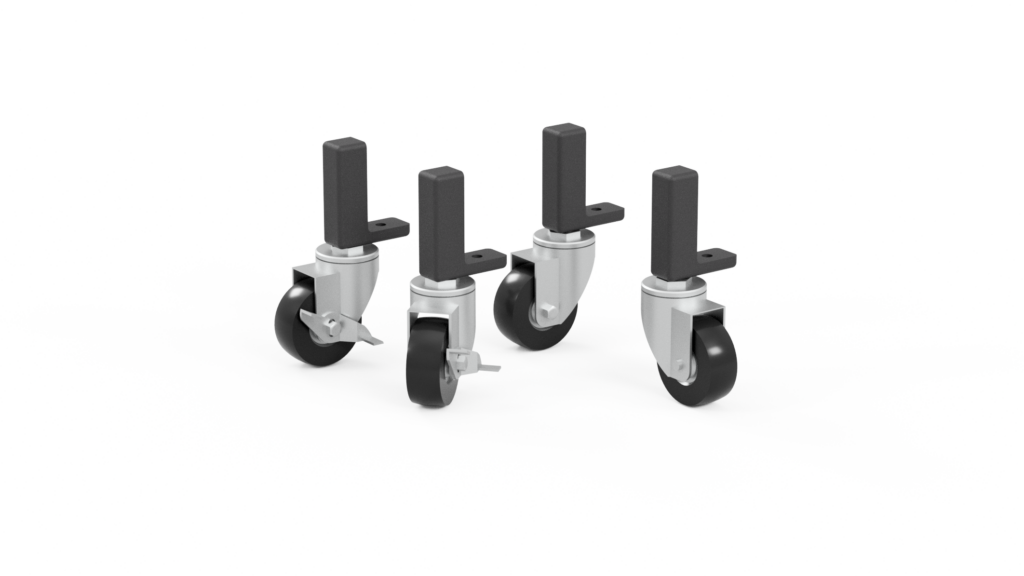 Sabelt Wheels Kit – Set de 4 Ruedas Giratorias 40 kg