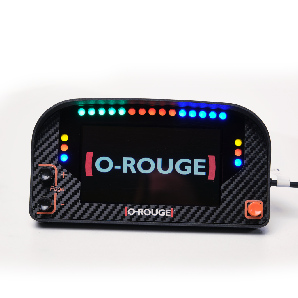 O-ROUGE Sim Dash DR402 – Pantalla de Telemetría
