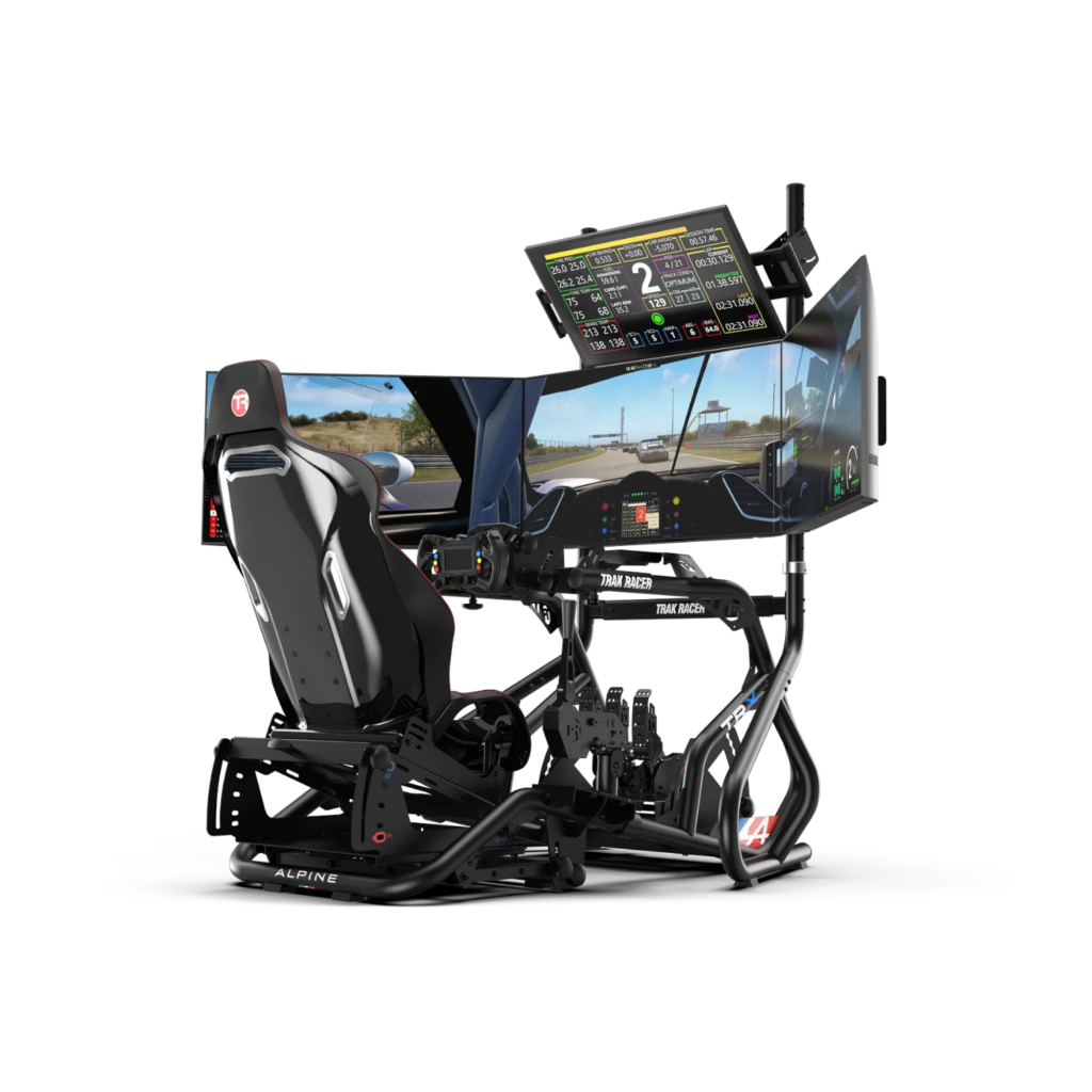 Trak Racer MS-B34 – Soporte Independiente 4 Monitores