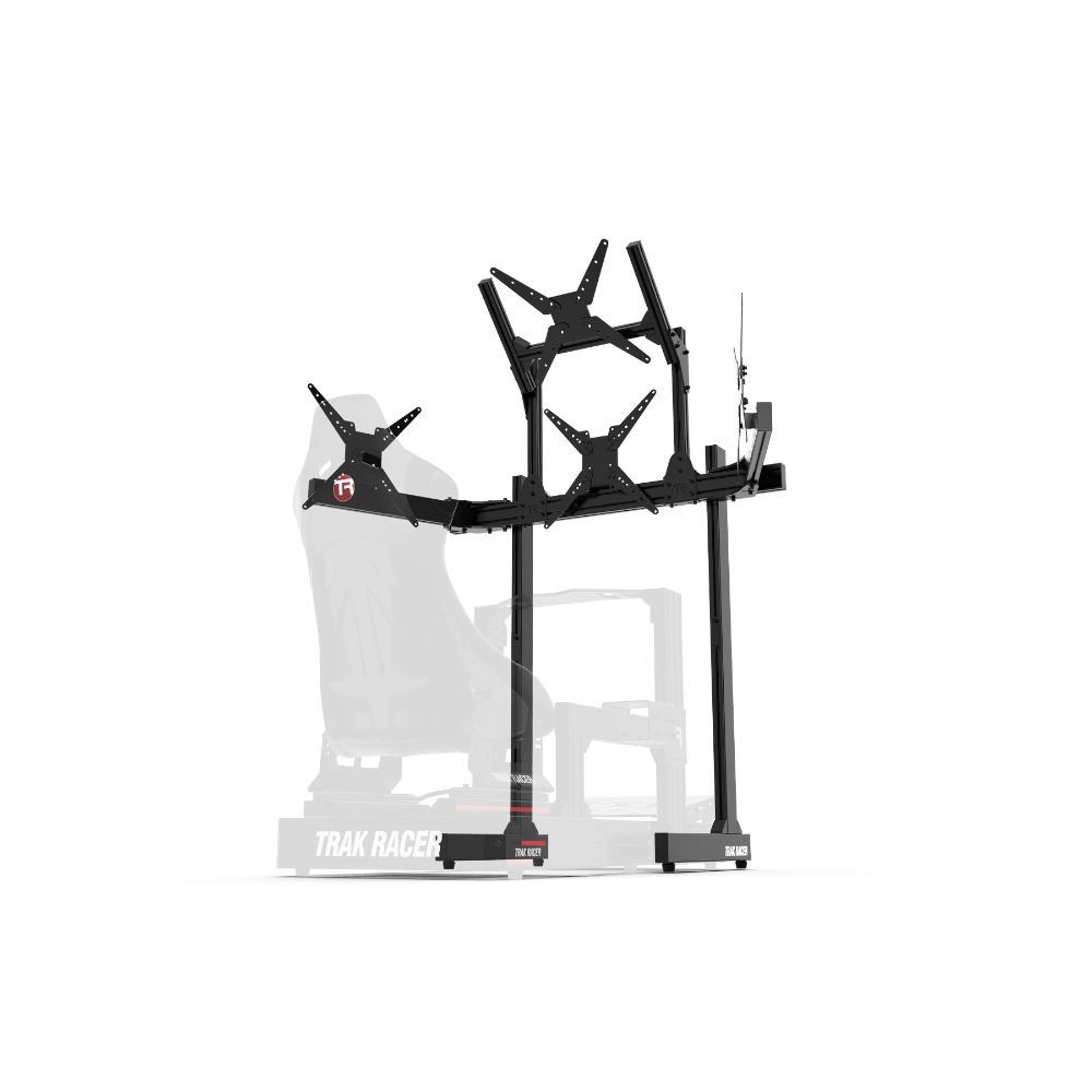 Trak Racer Soporte Quad Monitor Independiente 1500 mm