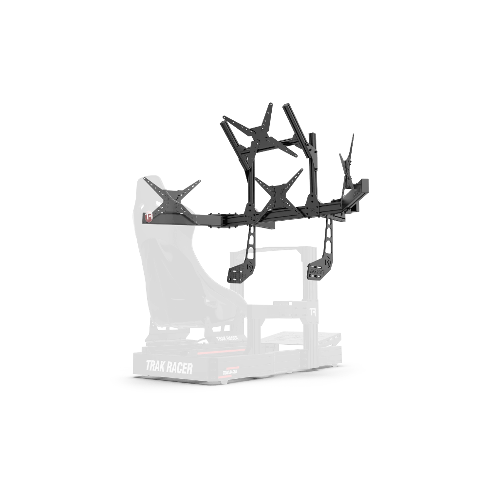 Trak Racer Soporte Quad Monitor Integrado 1200 mm