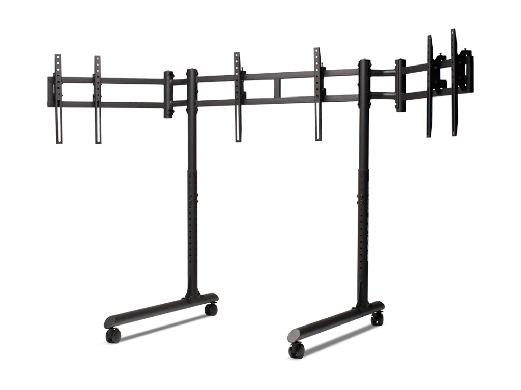 Soporte de Triple Monitor Externo Round Tube NLR