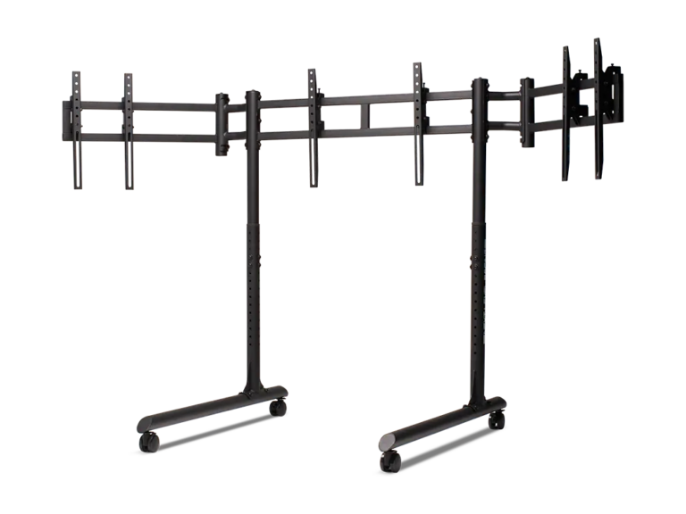 Soporte de Triple Monitor Externo Round Tube NLR