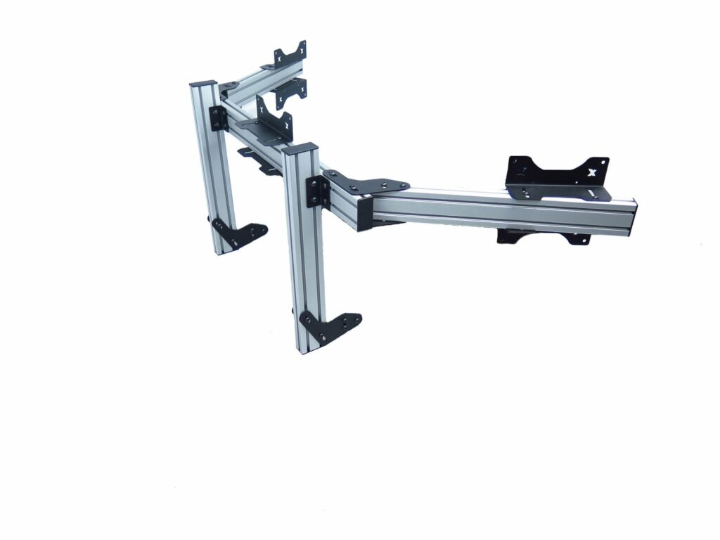 Soporte Triple Monitor Integrado Heavy SimXPro