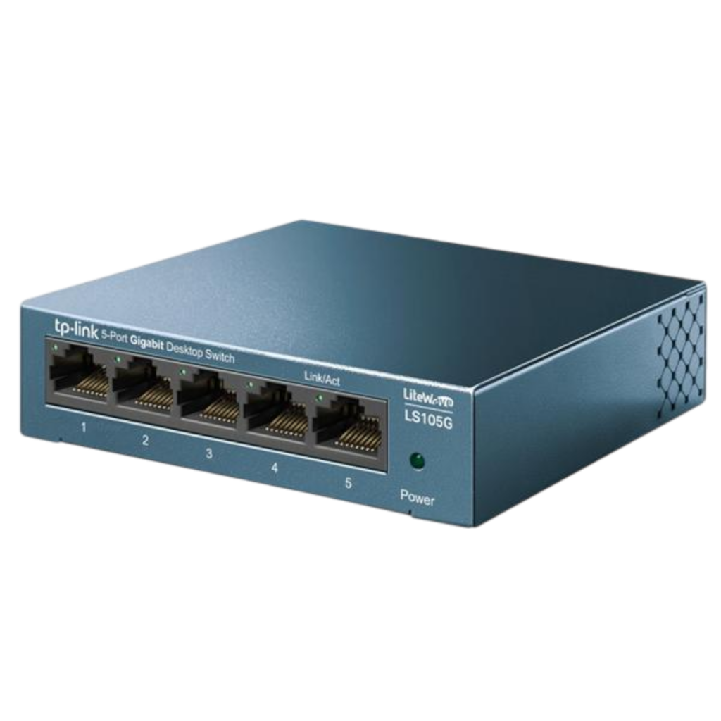 TP-Link LS105G – Switch de 5 Puertos Gigabit Metálico