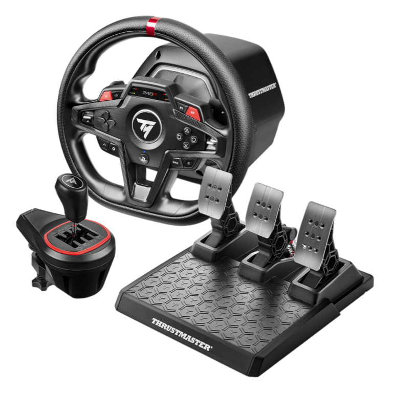 Thrustmaster T248R Shifter Pack – Volante, Pedales y Cambio