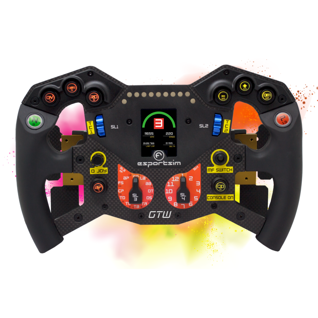 Esportsim GTW Ultra – Volante Sim Racing con Pantalla LCD