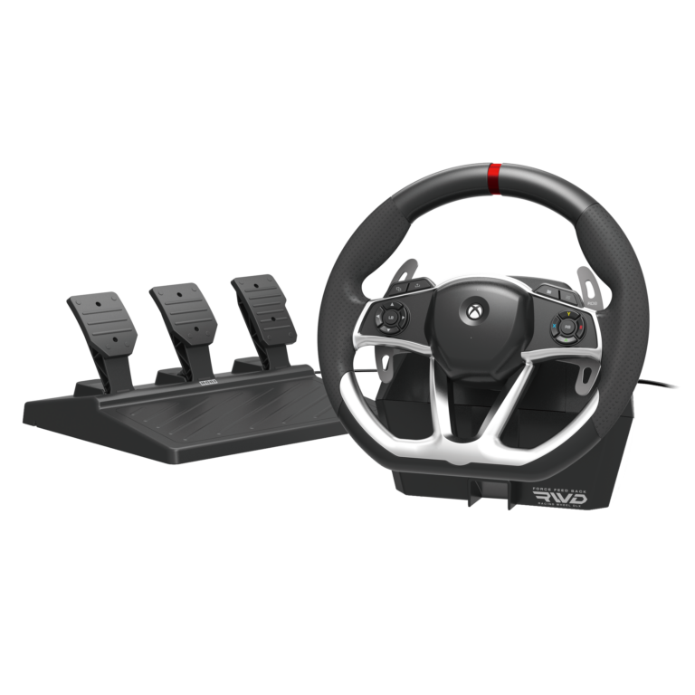 HORI Force Feedback Racing Wheel DLX – Volante Xbox/PC
