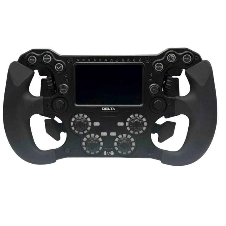 Delta Sim-Tech EVO2 – Volante Sim Racing con Pantalla 4,3″